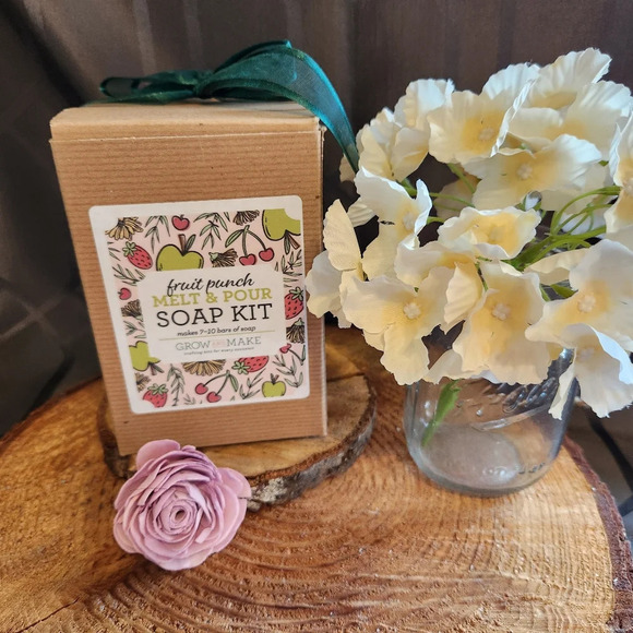 grow and make Other - Fruit punch melt and pour soap crafting kit NIB‎